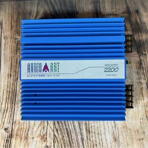 Audio Art Amplifier 2200 Old School OG Made USA MOSFET Vintage 90’s